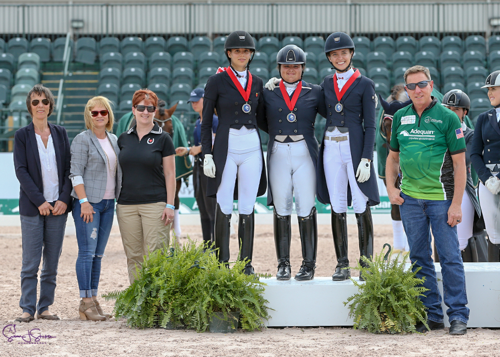 Youth Canadian Dressage Team Pulls One-Two Podium Punch at the Nations Cup CDIO-U25 presented by Diamante Farms